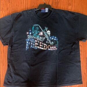Freedom Ride T-Shirt - Black 3XL